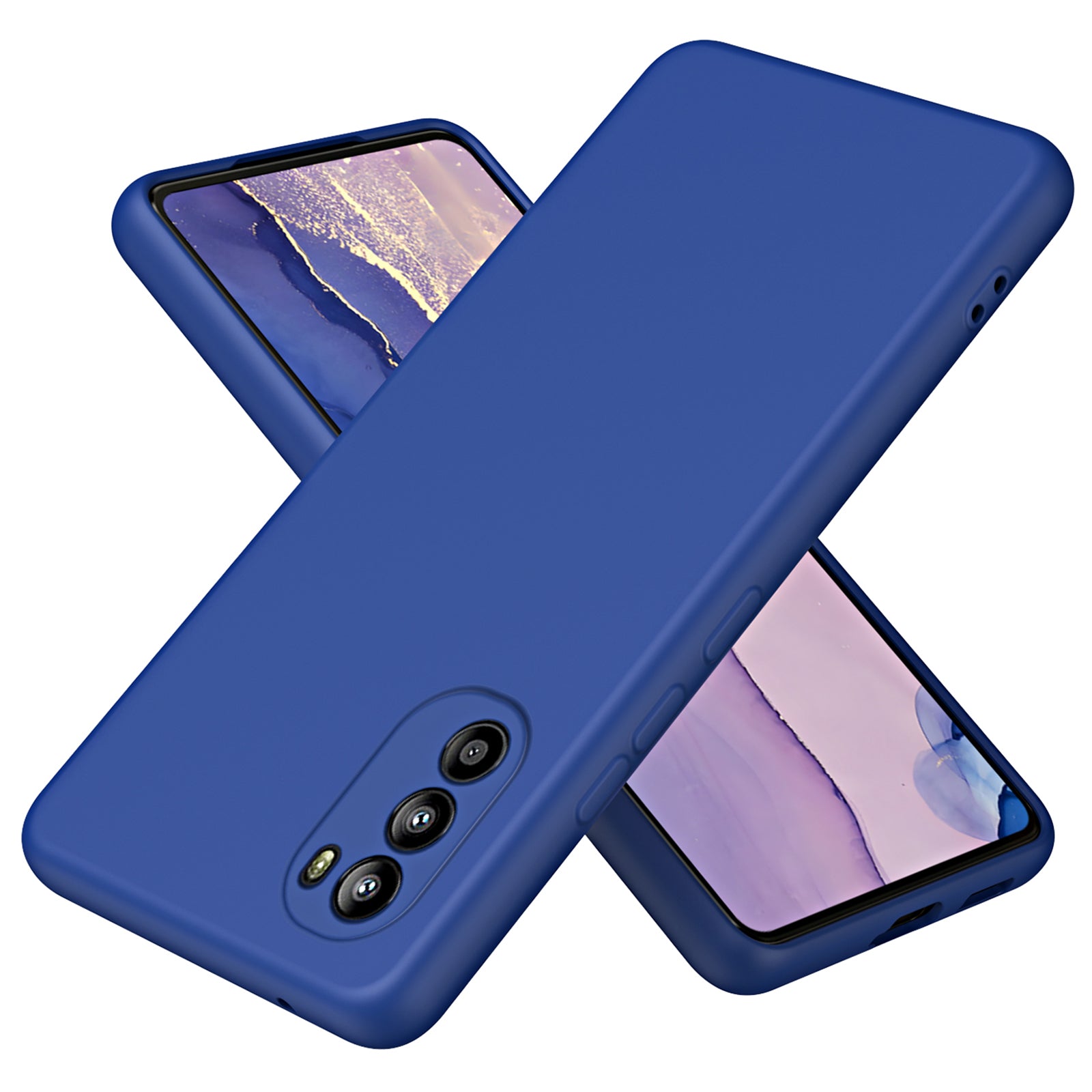 For Motorola Moto G82 5G G52 4G Moto G71s 5G Rubberized 2.2mm Thickness Phone Case Fiber Lining Cushion Soft TPU Back Cover For Motorola Moto G82 5G G52 4G Moto G71s 5G Rubberized 2.2mm Thickness Phone Case Fiber Lining Cushion Soft TPU Back Cover